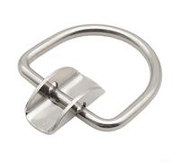 Morsetto di montaggio con anello a D per cilindri pneumatici a montaggio laterale, materiale 316 SS, compatibile con cinghie per serbatoio standard (52 mm)