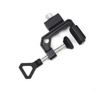 Morsetto di montaggio in lega di alluminio per avventure all'aria aperta con manopola di bloccaggio e vite da 1/4 per fissaggio rapido del dispositivo