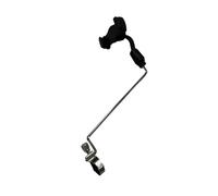 Morsetto di montaggio per piatti in lega di alluminio Supporto per telefono per clarinetto regolabile Accessorio per strumenti Facile installazione Clarinetto Lyre Phone Holder
