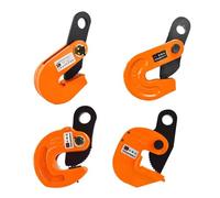 Morsetto di Pietra Morsetti di sollevamento ribaltabili verticali orizzontali for carichi pesanti, accessori for gru for pannelli in acciaio 1T/2T/3T, gancio carico for piastre in(DFM 2T)