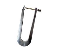Morsetto di ricambio universale per violino piastra posteriore 20 cm, argento