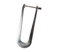 Morsetto di ricambio universale per violino piastra posteriore 24 cm argento