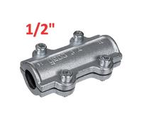MORSETTO DI RIPARAZIONE GEBO CLAMPS TIPO DS PER TUBI IN ACCIAIO 1/2''