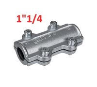 MORSETTO DI RIPARAZIONE GEBO CLAMPS TIPO DS PER TUBI IN ACCIAIO 1''1/4