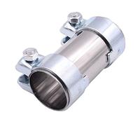 Morsetto di scarico tubo connettore doppio morsetto diametro per Audi A3 A4 A6 80 90 100 SEAT Skoda VW Golf 4 Polo e la dimensione giusta auto 50 x 125 mm 191253141F