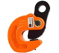Morsetto di sollevamento piatto orizzontale durevole 1T-10T/2200-22000 libbre, apertura della mascella regolabile, morsetto di sollevamento resistente, per la movimentazione di attrezzature di
