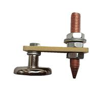 Morsetto di Terra Magnetico per Saldatura, Testa Del Magnete per Saldatura Dei Metalli Forte Morsetto di Terra Magnetico, per La Riparazione di Lamiere Automobilistiche