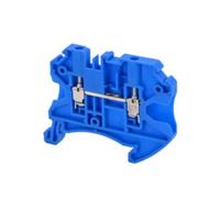 Morsetto Din Cembre Serraggio a Vite 10 mmq 10 mm blu TBS10-BU