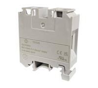 Morsetto Din Cembre Serraggio a Vite 35 mmq 17 mm grigio TBS35