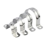 Morsetto for cinghia tubolare a U M5-M200, clip da equitazione a due fori, acciaio inossidabile 304 for il fissaggio di tubi o cavi, staffa for gola, fibbia for sella(M75 2pcs)