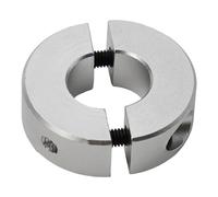 Morsetto for collare for albero in lega di alluminio - Anelli fissi durevoli con devise a doppia divisione con vite(30mm)