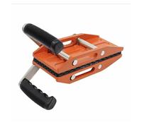 Morsetto for il trasporto a doppia mano for impieghi gravosi, utensili for granito, utensile for sollevamento di lastre vetro e pietra con gomma for marmo ceramico, 350 kg per cucitura(Orange,2PCS)