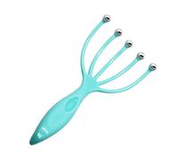 Morsetto for massaggio cervicale manuale Morsetto portatile for collo Spalla Massaggiatore cervicale Rullo for impastare Collo Morsetti for collo da ufficio (Size : Five Claws Massager-Blue)