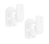 Morsetto For Montaggio A Soffitto For Altoparlanti Satellitari Regolabile, Angolo Di Rotazione E Inclinazione Regolabile, Staffa Di Montaggio A Parete Universale K1KF(White)