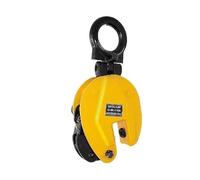 Morsetto for piastra di sollevamento verticale 2T / 2000KG 0-20mm Sollevatore industriale da 4400 libbre Rotazione 180 ℃ for corda sintetica o cavo d'acciaio Per uso fai-da-te