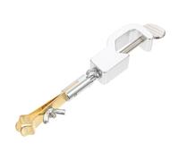 Morsetto for termometro con testa a stelo regolabile a 360°, sostiene termometri da 6-12 mm, aste fino a 16 mm, attrezzatura scientifica for carrozzeria pressofusa