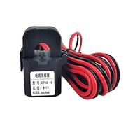 Morsetto for trasformatore di corrente, sensore di corrente CT diviso, sensore elettrico trifase, diametro CT 10 mm, classe 0,5, 10/20/50/75 mA KCT10, 1 pz.(50a 50ma)