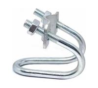 Morsetto for tubi a forma di U in acciaio al carbonio zincato