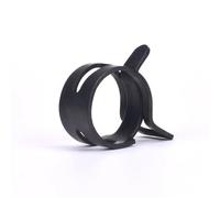 Morsetto for tubo flessibile a molla in acciaio al manganese trattato con ossido nero da 65 MN, diametro interno 4 mm-22 mm(5mm 10Pcs)