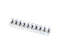 MORSETTO FORO 1,5MM A VITE CON CAPPUCCIO TRASPARENTE STECCA 10 PEZZI CONTMORS-CNTC04 CONTACT
