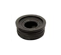 Morsetto gomma nera 32x26mm