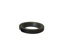 MORSETTO GUARNIZIONE IN GOMMA NERA SOTTOVASO CURVA WC 90/105x110 mm SOTTO VASO