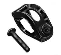 Morsetto H Metallo Freni e Cambi per SRAM MTB | Design compatto H-type, per integra freni e cambi, riduce disordine manubrio, , opaco