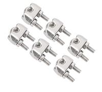 Morsetto in acciaio inossidabile a forma di U per fissaggio dei cavi ferramenta sollevamento Antiruggine e anti-corrosione Alta resistenza al carico filettatura uso industriale trasportistico