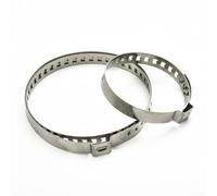 Morsetto in acciaio inox per riparazione srt per albero di trasmissione e giunto dell'asse con kit da 10 pezzi tra cui varie dimensioni per uso completo del veicolo