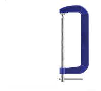 Morsetto in acciaio ispessito con manico ergonomico a T e asta trattata termicamente per una coppia affidabile nelle attività in officina, blu (25,4 cm)