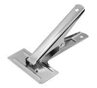Morsetto in acciaio per cucito e sartoria con impugnatura regolabile, 20 x 12 x 1 cm, clip per rilegatura di buoni per progetti di taglio e ricamo accurati
