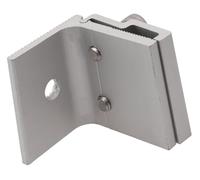 Morsetto in alluminio for giunti verticali 45 x 52 mm con viti in acciaio inox for moduli solari, montaggio su tetto fotovoltaico, lamiera pieghevole, montaggio su tetto fotovoltaico(1pc)