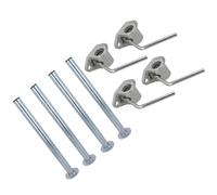 Morsetto in ghisa resistente 34 mm + maniglia con supporto elica rimorchio lu...