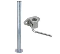 Morsetto in ghisa resistente 34 mm + maniglia con supporto per propulsione ri...