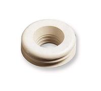 Morsetto in gomma bianca per wc da mm 60x30