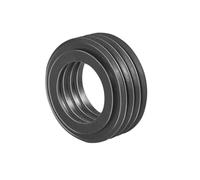 MORSETTO IN GOMMA NR NERA PER WC Diam. est. 60 Diam. int 32 mm