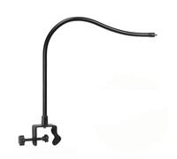 Morsetto in metallo regolabile con tubo flessibile 1/4 di interfaccia a vite per action camera smartphone tablet braccio estensione fotocamera