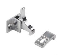 Morsetto in ottone 1,12 x 1,37 pollici resistente alla corrosione | Ottone massiccio, estremamente durevole, resistente alla corrosione, ideale per alte frequenze di utilizzo (argento)