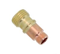 Morsetto in ottone per ugello a gas Stubby con rete per bruciatori TIG WP-17/18/26 (17CB20G 2,4 mm)