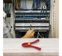 Morsetto isolato per cavi da 150 mm, 1000 V, in plastica, resistente alla pressione, per elettricisti, grande apertura, 33 mm, anti-magnetico, sicurezza