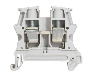Morsetto Legrand 10mmq attacco DIN colore grigio 037163