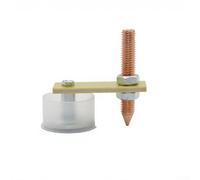 Morsetto magnetico a terra, 1 pezzo, strumento di supporto per saldatura per piastra metallica e curva, testa magnetica a installazione rapida, forte forza di tenuta, professionisti della saldatura