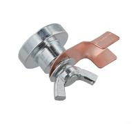 Morsetto magnetico di messa a terra per un forte collegamento nella saldatura elettrica su pezzi in ferro