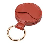 Morsetto Magnetico per Cappello da Viaggio Elegante Portacappelli Portatile con Portaocchiali da Sole per gli Elementi Essenziali delle Vacanze in Pelle PU 2 unità (Marrone scuro)