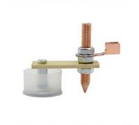 Morsetto magnetico per messa a terra, 1 pezzo, strumento di supporto per saldatura per piastra metallica e curva, testa magnetica a installazione rapida, forte forza di tenuta, professionisti della