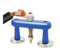 Morsetto magnetico per pavimento di saldatura, saldatura a forma di magnete, morsetto a pavimento ad alte prestazioni per saldatore, strumento forte per la manutenzione della saldatura per costruzioni