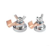 Morsetto magnetico per saldatura con potente magnete per un supporto stabile durante le attività di saldatura su superfici metalliche piane o curve (piccola e grande)