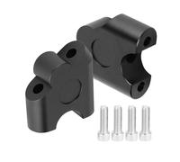 Morsetto Maniglia Montaggio Su Barra Rialzata Manubrio Moto Universale Per Riser Manubrio(Black)
