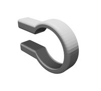 Morsetto Manubrio Oversize 31.8mm per Adattatore Cestino Klickfix Bici
