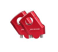 Morsetto Manubrio Per Suzuki GSXS1000GX 2024 Riser Manubrio Per Moto Con Morsetto Rialzato(rosso,28mm)